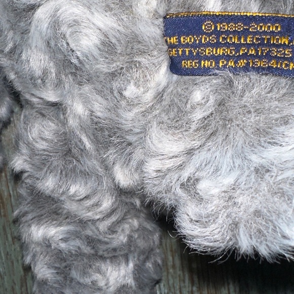 Boyds Bears Lucibelle Fuzzy Fleece Lamb 15” plush Jointed Textured Fur EUC - Picture 8 of 10